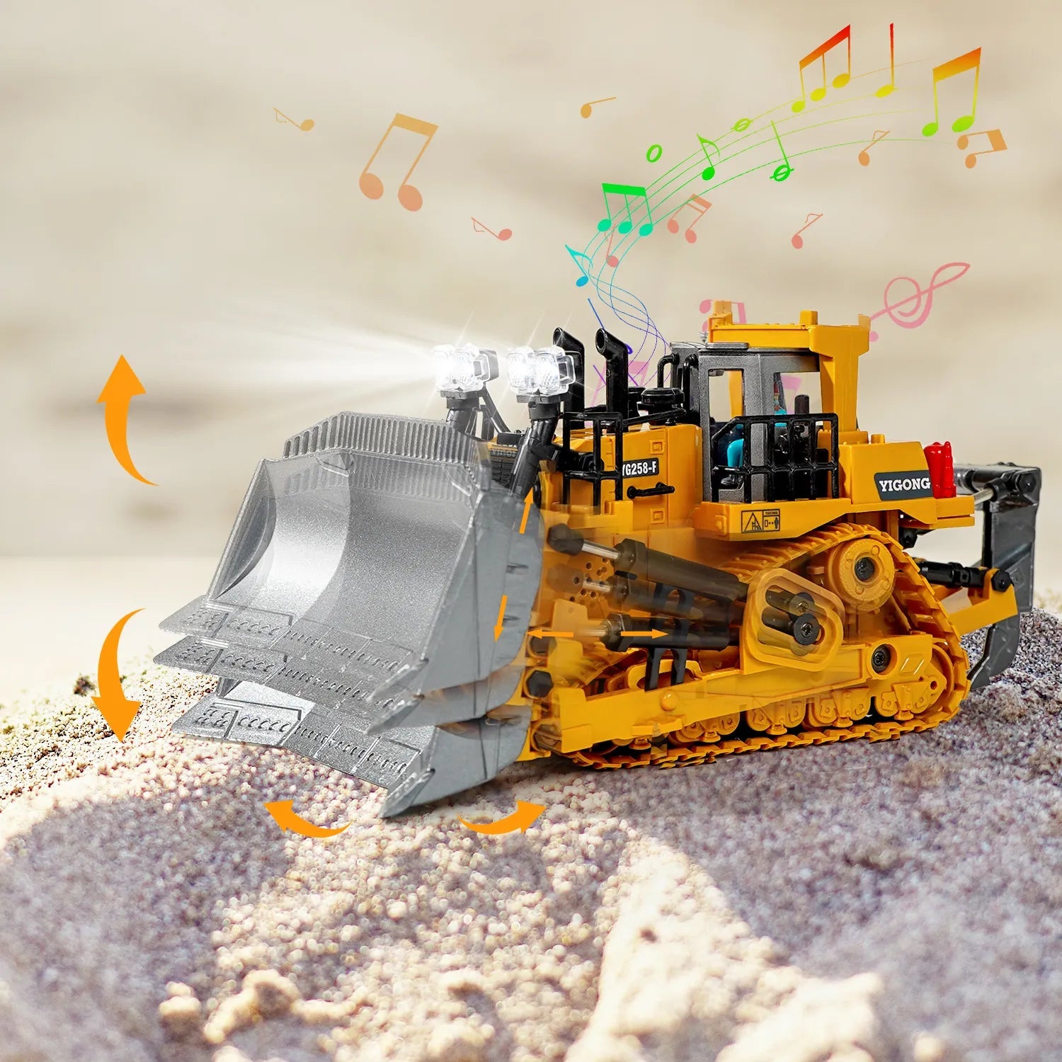 Carro RC Engenharia Basculante Remoto