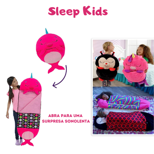 Saco de Dormir 3 em 1 - Sleep Kids