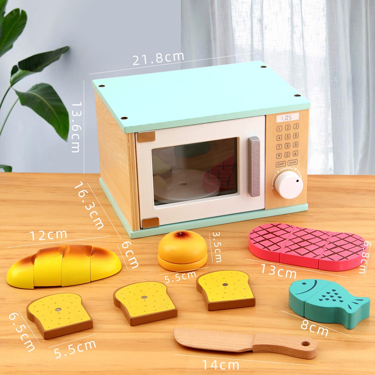 Kit cozinha montessoriano - Madeira