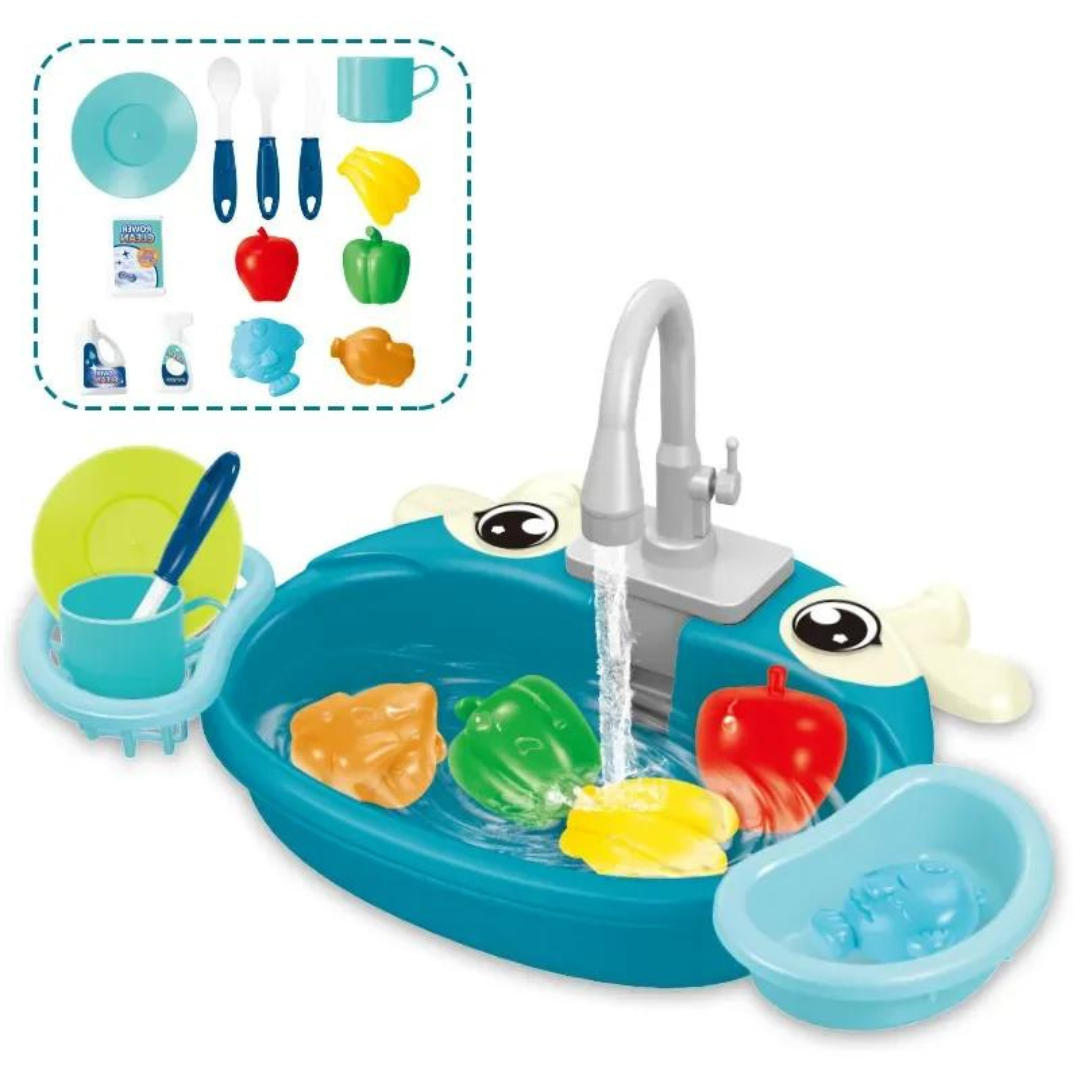 Brinquedo Lavatório de Cozinha Infantil - Kit