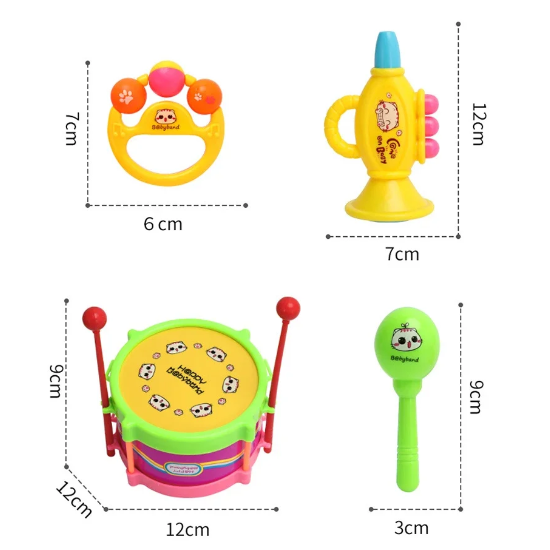 Brinquedo Educativo Bebê Tambor Musical