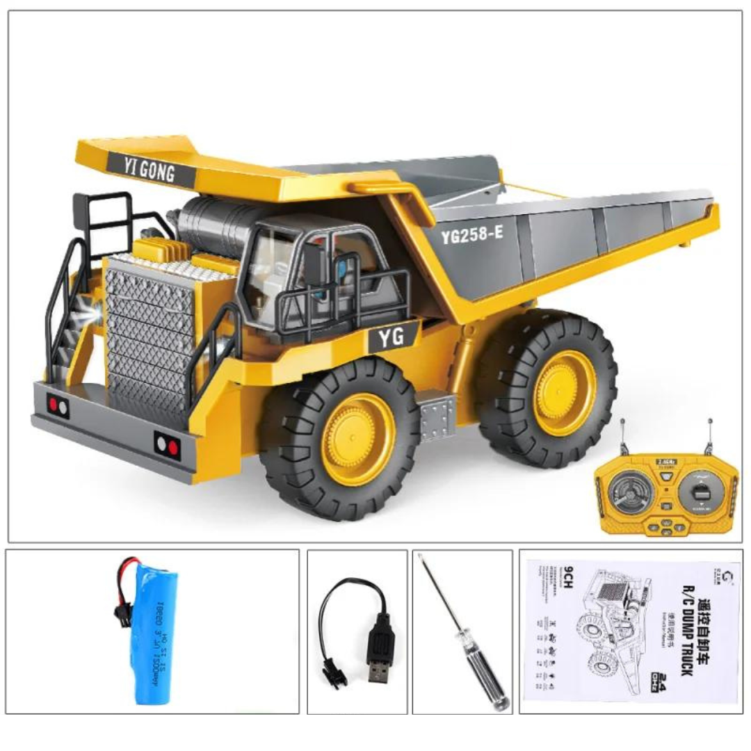 Carro RC Engenharia Basculante Remoto