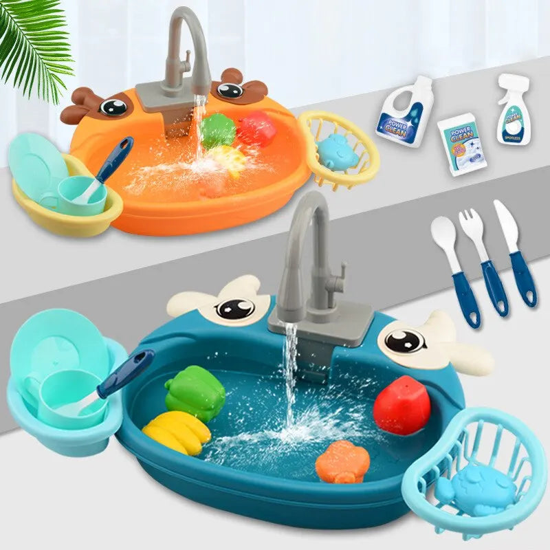 Brinquedo Lavatório de Cozinha Infantil - Kit