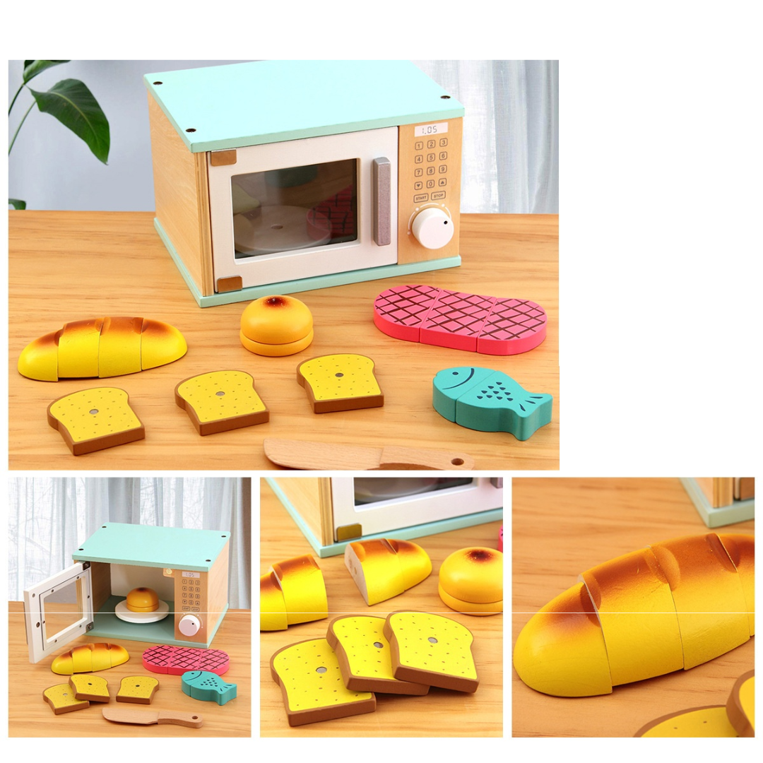 Kit cozinha montessoriano - Madeira