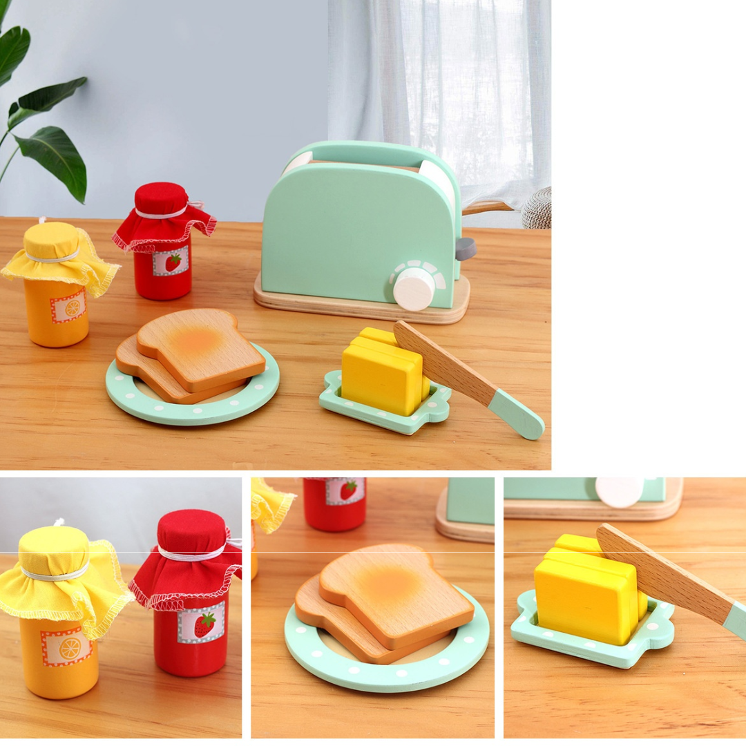 Kit cozinha montessoriano - Madeira