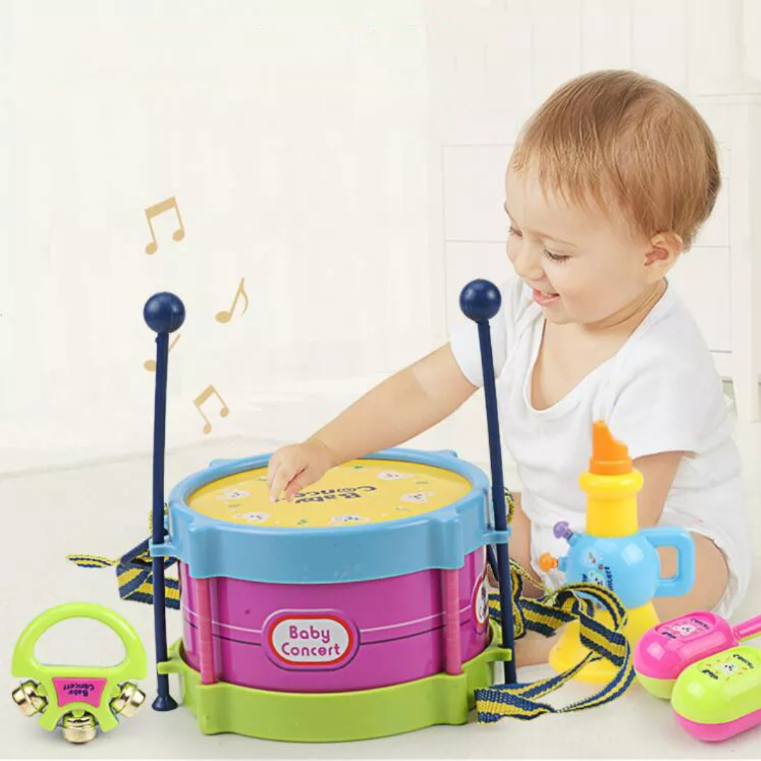 Brinquedo Educativo Bebê Tambor Musical