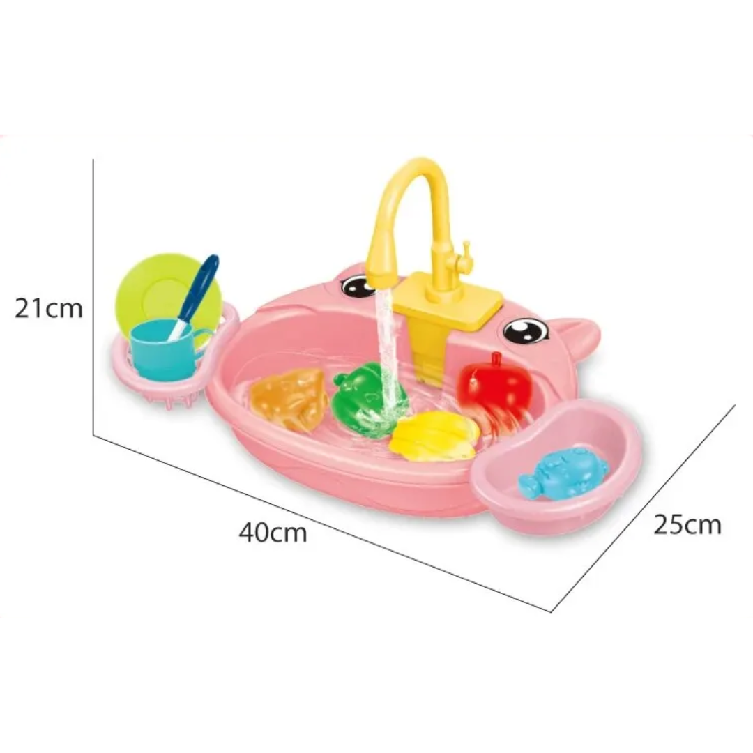 Brinquedo Lavatório de Cozinha Infantil - Kit