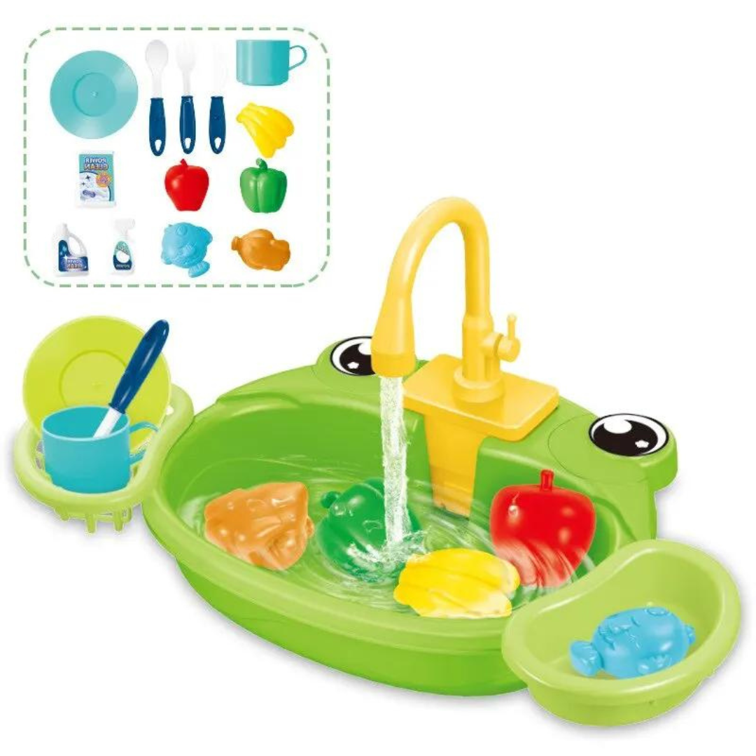 Brinquedo Lavatório de Cozinha Infantil - Kit