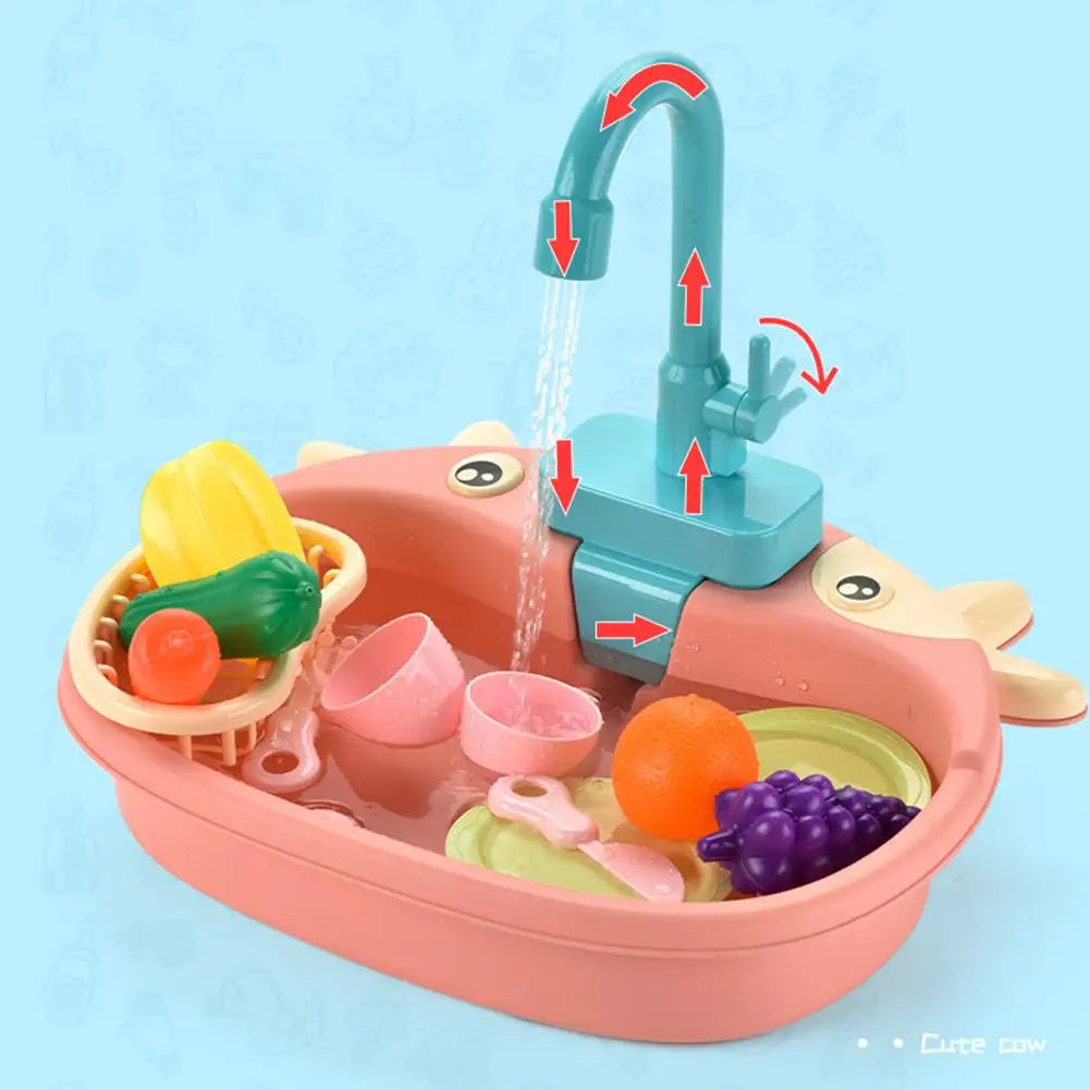 Brinquedo Lavatório de Cozinha Infantil - Kit