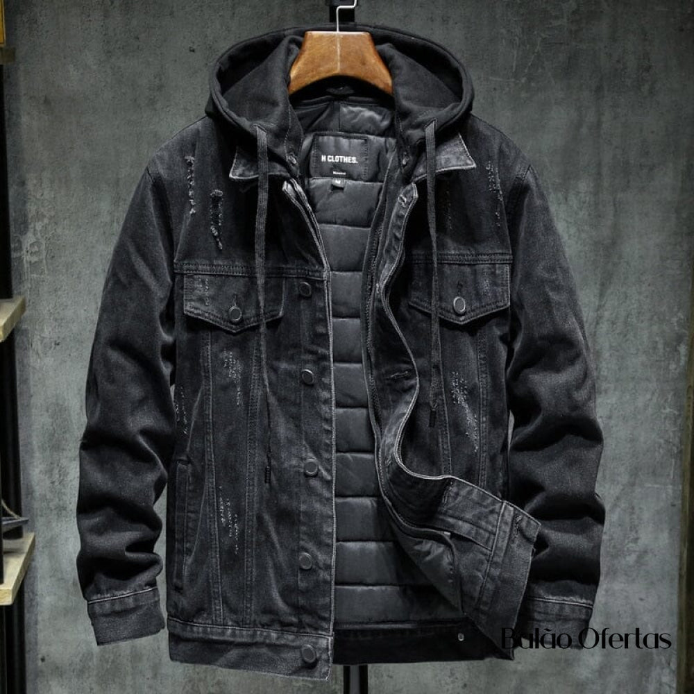 Jaqueta Masculina Jeans Padded ( PROMOÇÃO DE INVERNO )